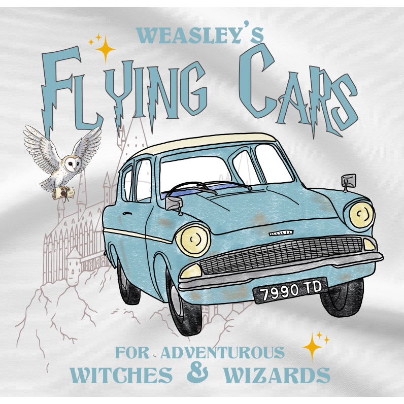 Kaos Distro - Weasley's Flying Cars