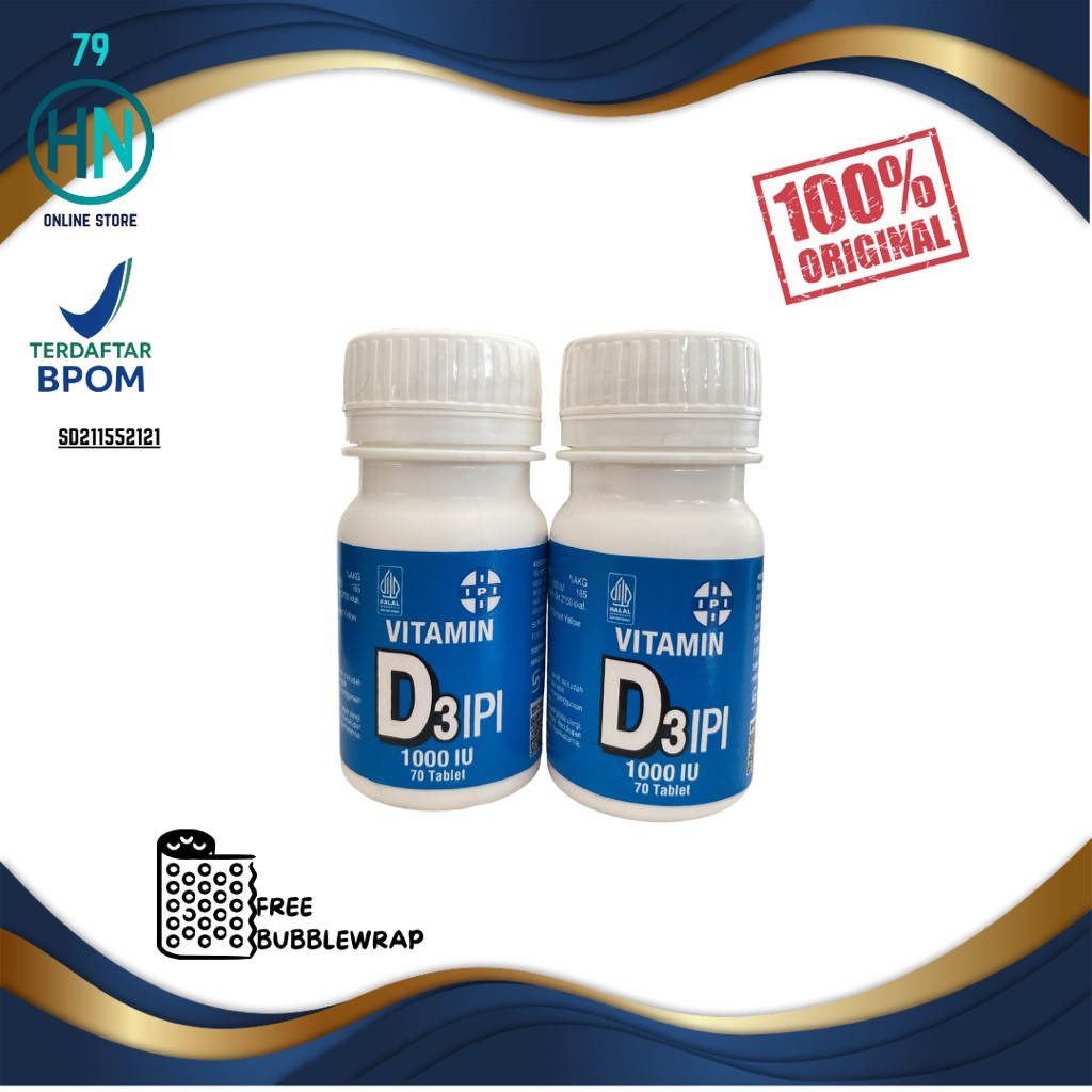 Vitamin D3 ipi 1000 iu / VIT D3 IPI 70 tablet