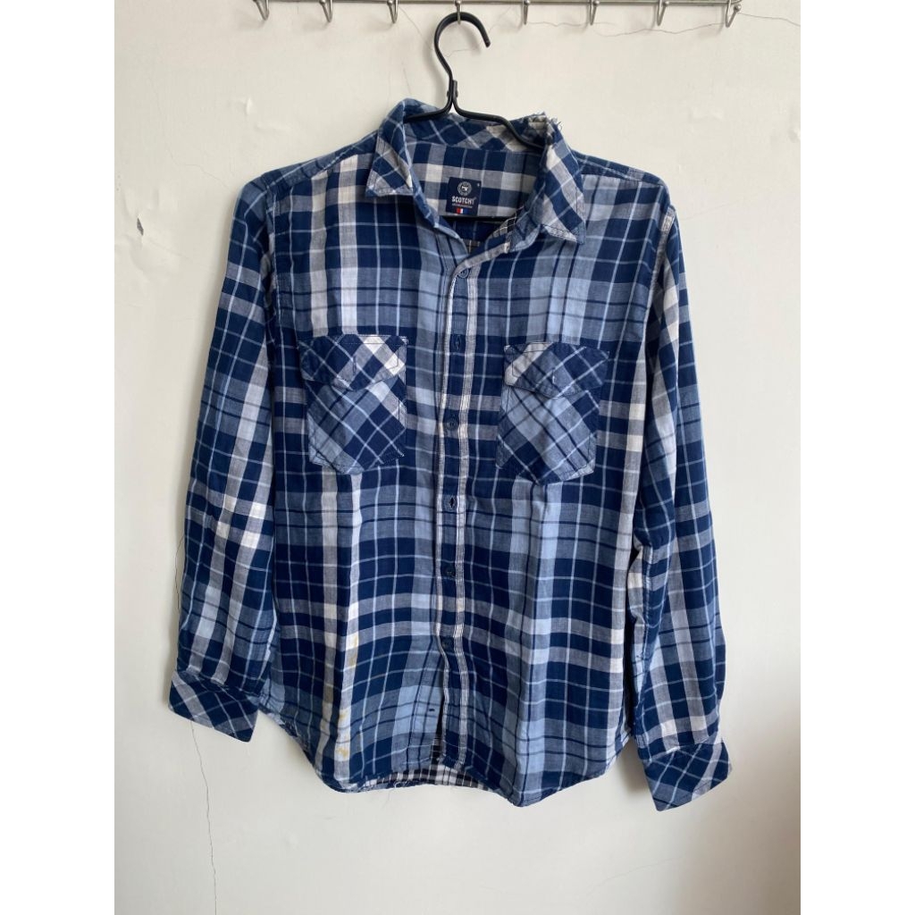 PRELOVED KEMEJA SCOTCH