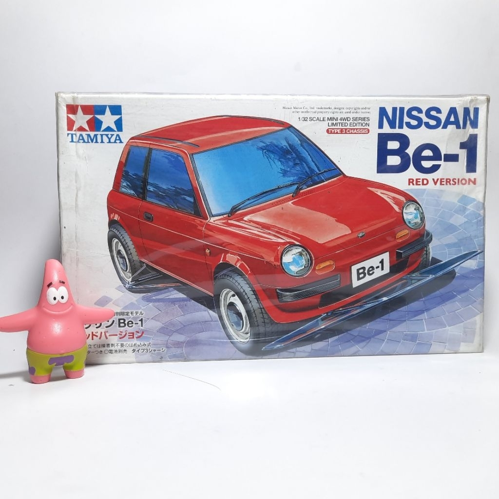 TAMIYA MINI 4WD NISSAN B1 RED COLOR ORIGINAL TAMIYA