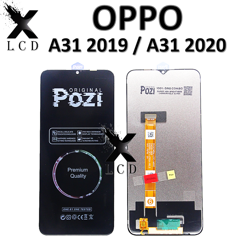 LCD TOUCHSCREEN OPPO A31 20119 / A31 2020 COMPLETE ORIGINAL 100% FULLSET
