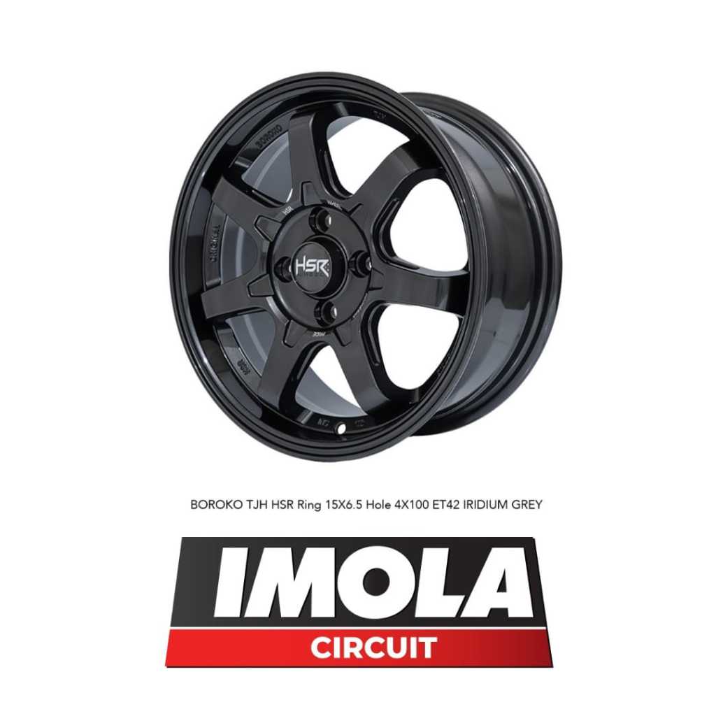 Velg Mobil ring 15 HSR Boroko TJH Palang 7 buat Yaris Bapao Swift March DLL
