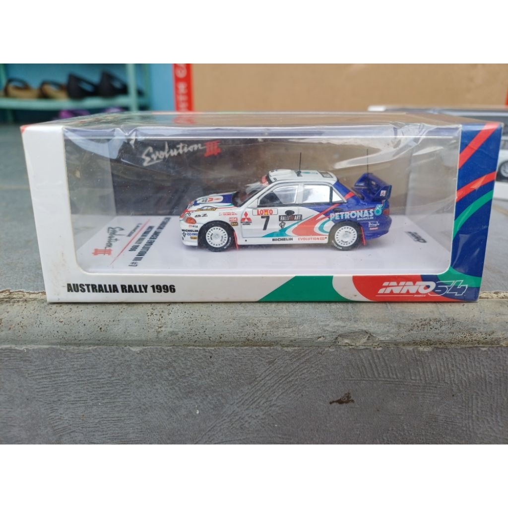 Inno64 Mitsubishi Lancer Evolution III Australia Rally 1996