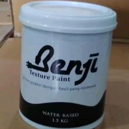 CAT TEKSTUR BENJI BERAT 1,5KG UNTUK BOX SPEAKER ANTI AIR