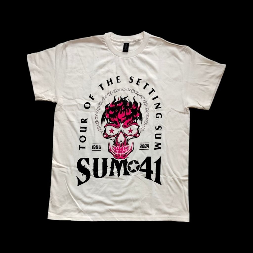 Tshirt SUM 41 - PINK SKULL TOUR 2024