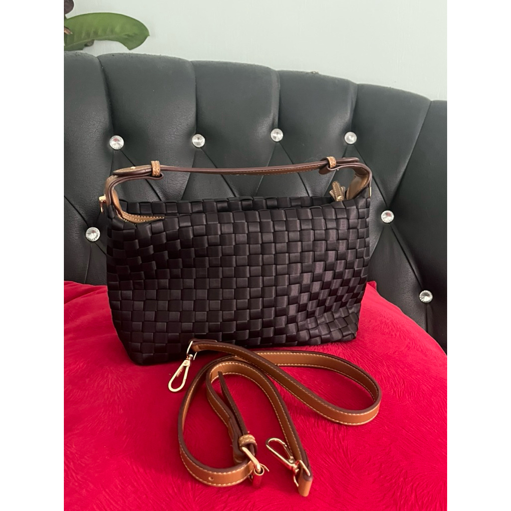 Bottega Veneta nylon bag auth