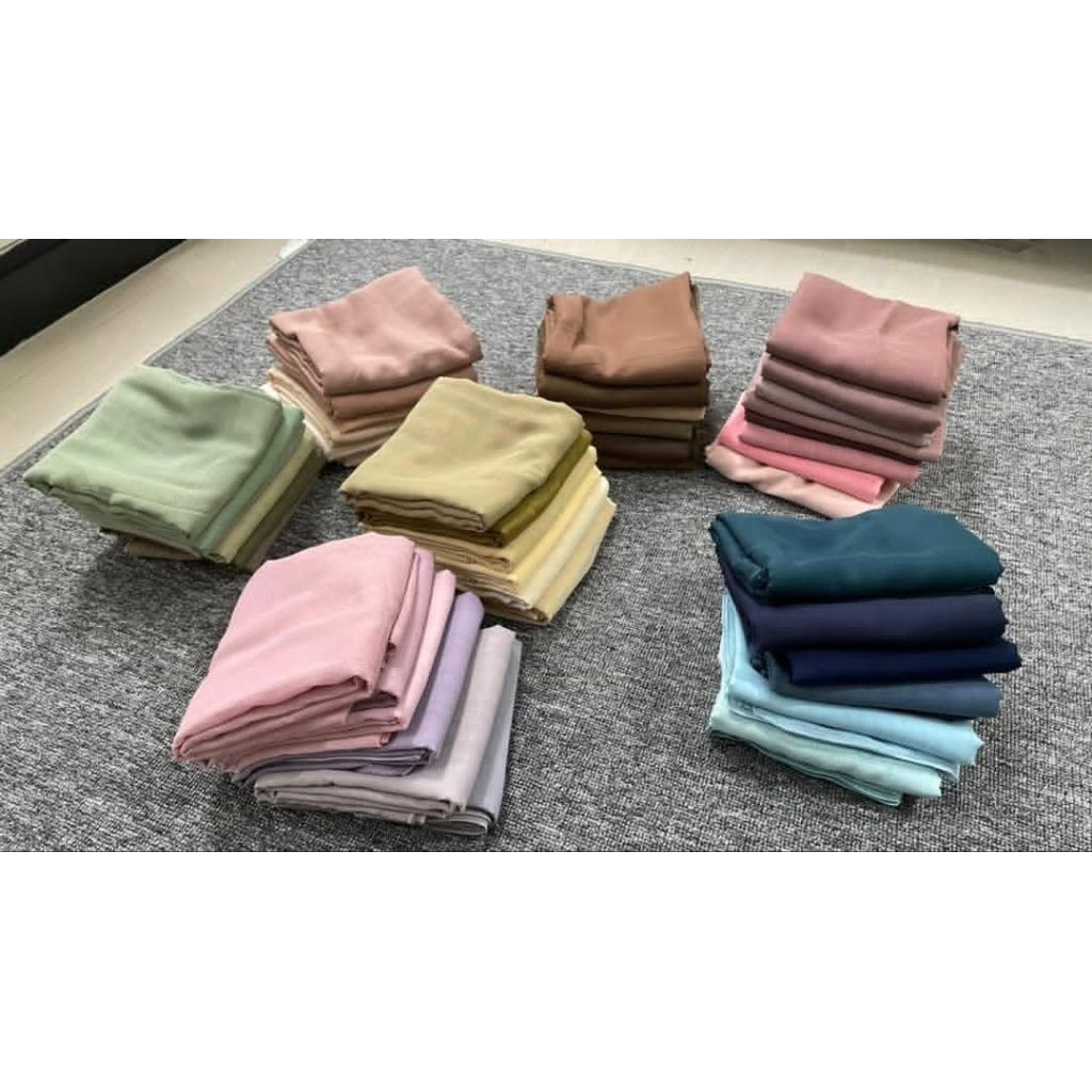 [BAREEKA] HIJAB PARIS JAPAN JILBAB PARIS JAPAN PREMIUM SEGI EMPAT PARIS JAPAN PREMIUM