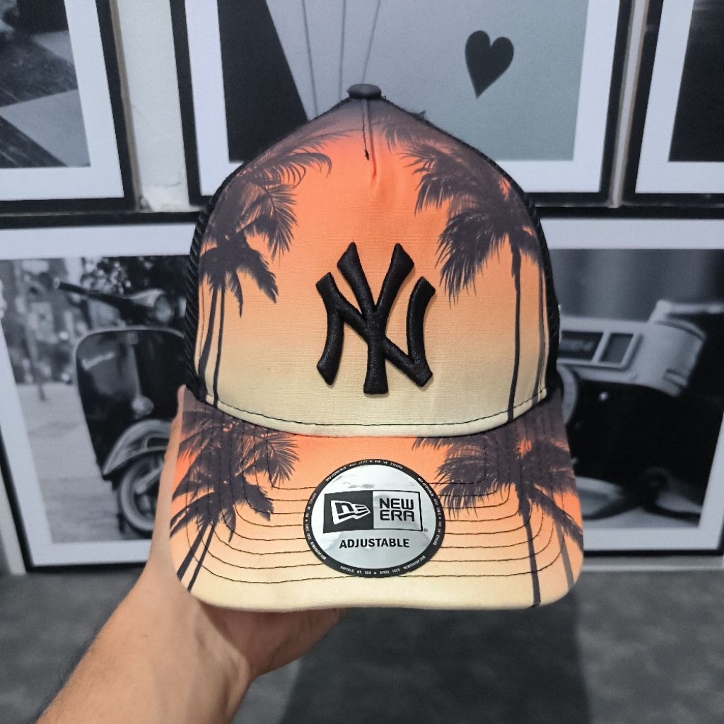 Topi New Era NY Yankees Summer City Trucker Original