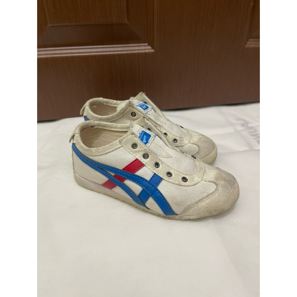 READY LIKE NEW Onitsuka Tiger Kids Shoes (Slip On) ORIGINAL