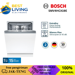 Bosch SMV4HCX19E Fully-Integrated Dishwasher / Mesin Pencuci Piring Bosch Dishwasher Built-in SMV4HC