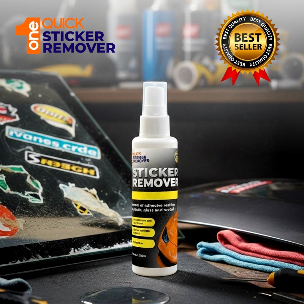 Pembersih Lem Sticker - Sticker Remover Penghilang Lem