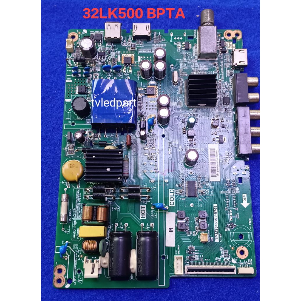 mb mainboard tv led digital LG 32lk500 bpta