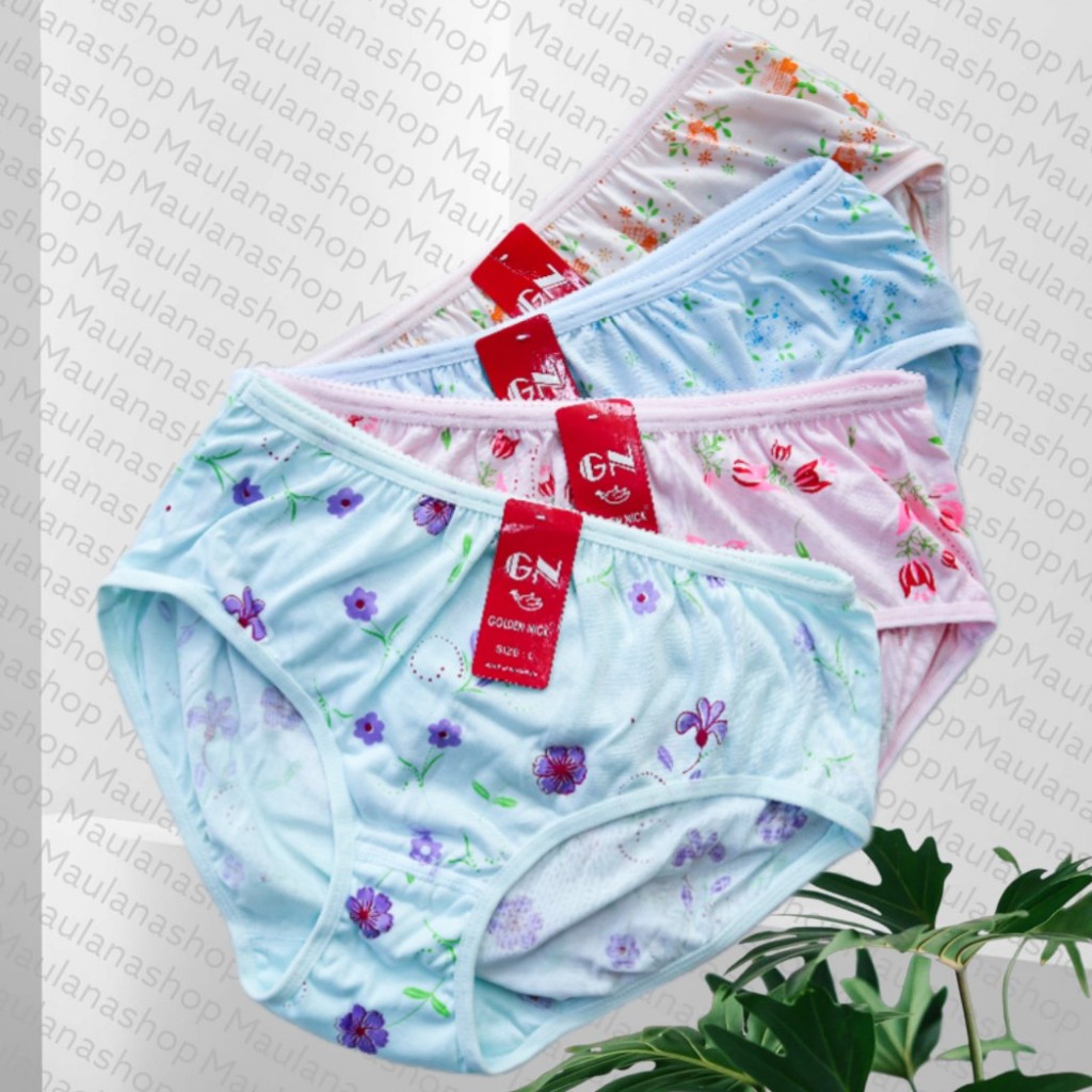 Cd golden nick 937 motif | Celana dalam wanita dewasa katun lusinan murah | Cd wanita golden nick