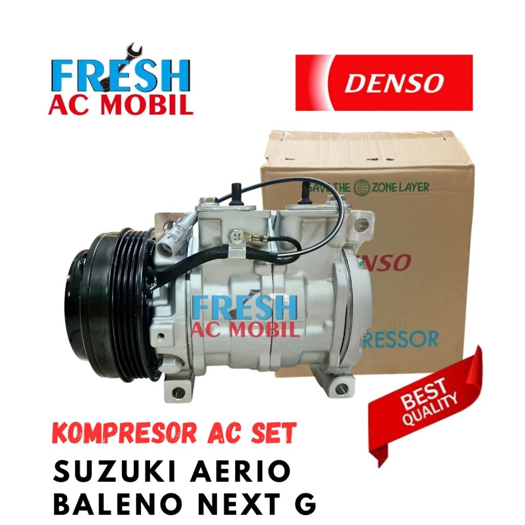 KOMPRESOR AC SUZUKI AERIO - BALENO NEXT G COMPRESOR AC AERIO BALENO NEXT G