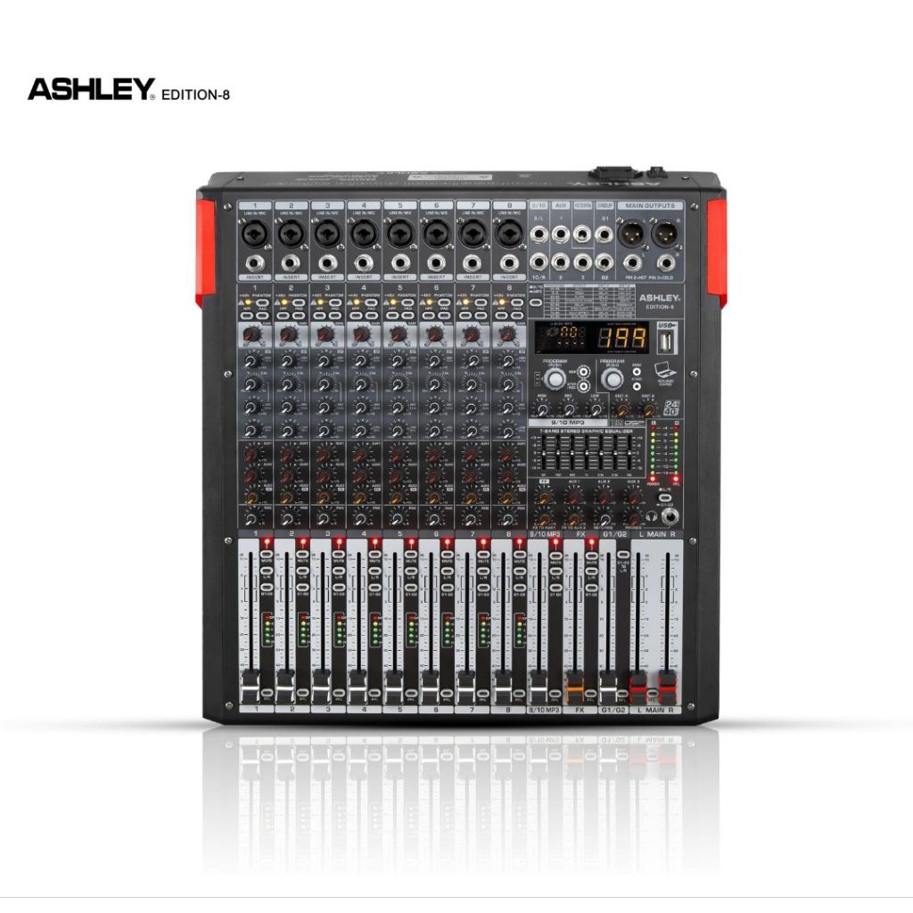 Mixer 8 chanel Ashley 8 EDITION Original sudah record