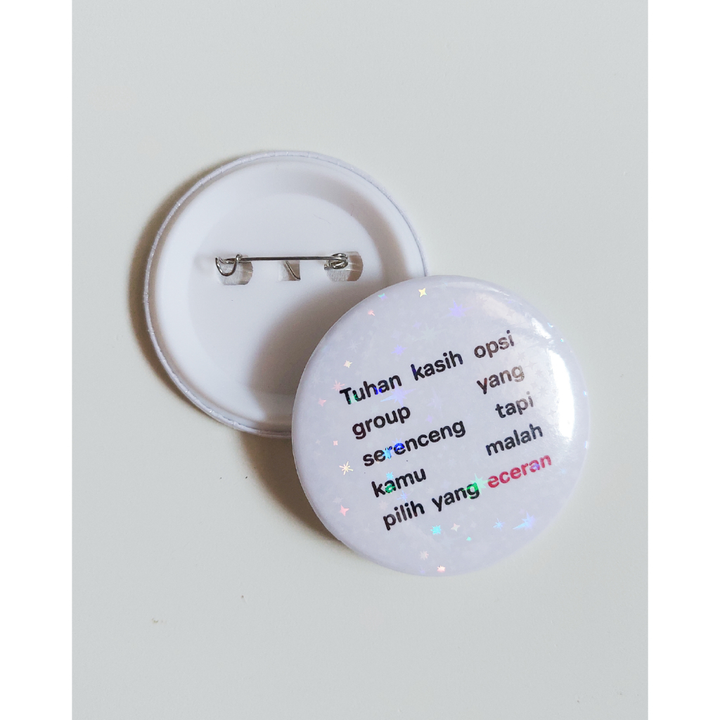 Group Eceran - Button Pin 58mm