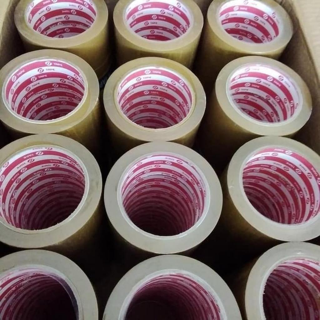 LAKBAN BENING PUTIH-ISOLASI BENING-ISOLASI PENGIKAT DAN PEREKAT PACKING - MULTICOLOR