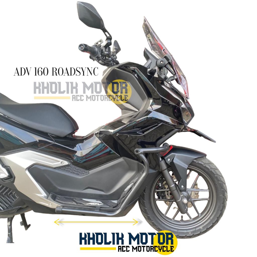 CRASHBAR TULBULAR/BESI PELINDUNG BODY ADV 160 ROADSYNC