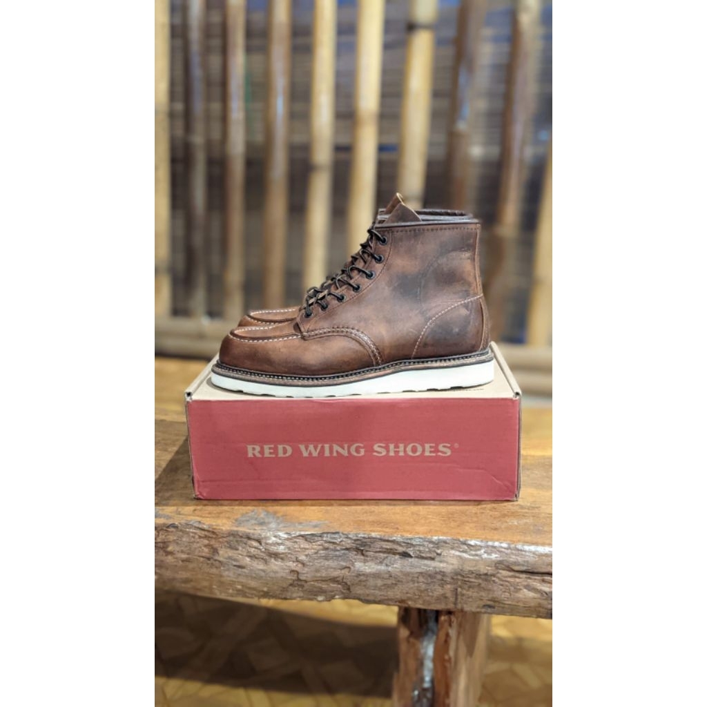 Redwing 1907 Moctoe copper red wing boots usa