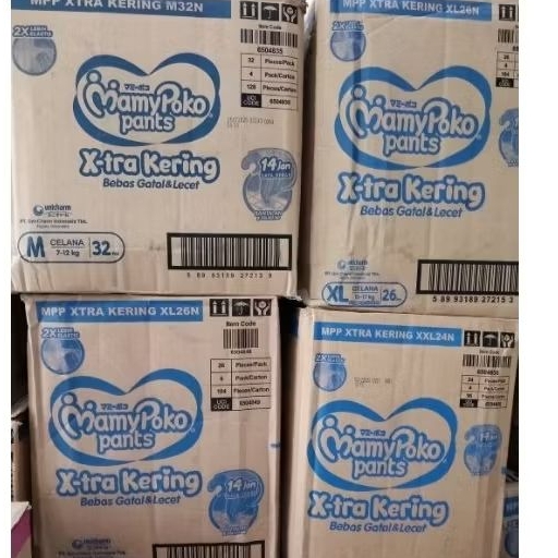 Mamypoko kartonan NBS/S/M/L/XL/XXL