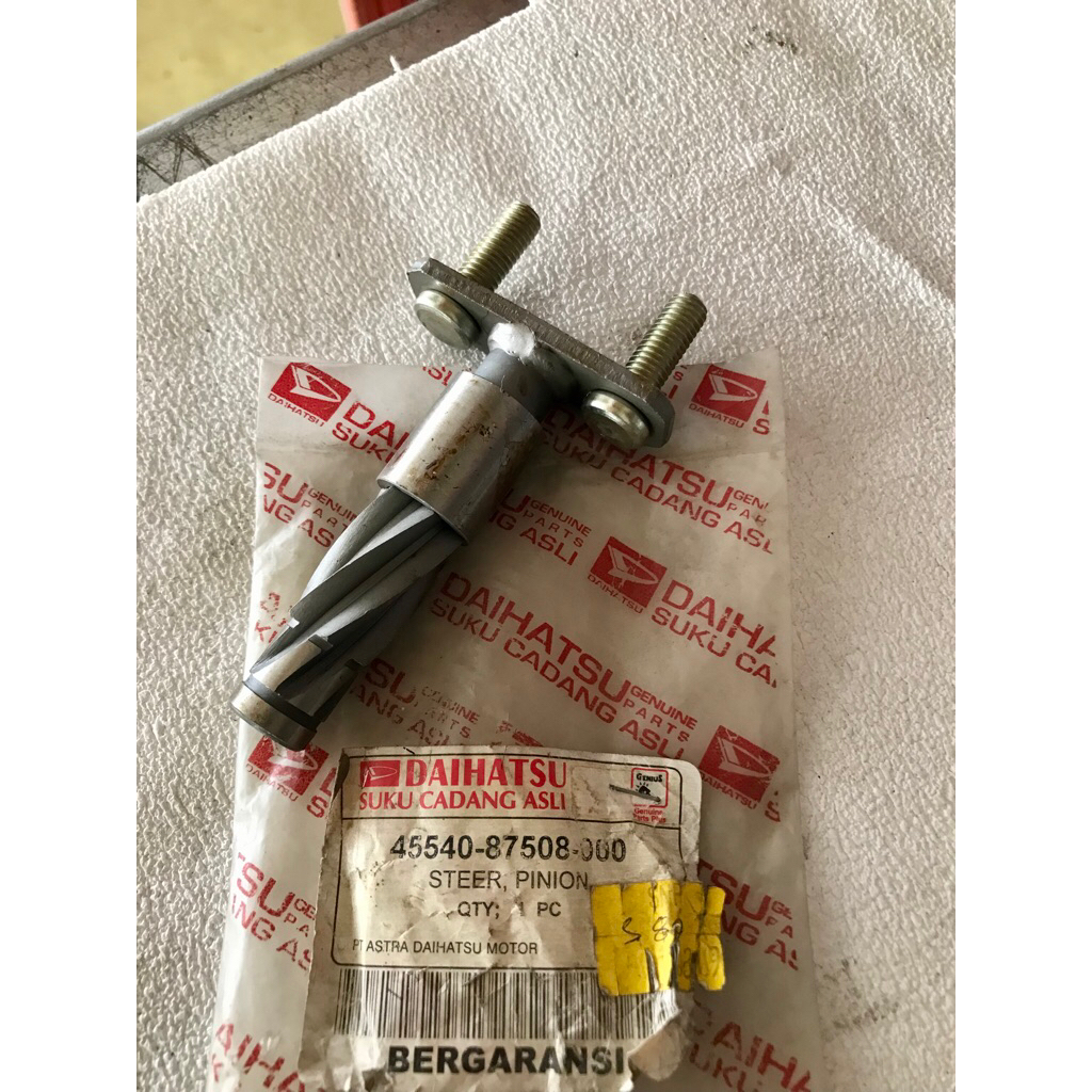 PINION STEERING PINION STIR DAIHATSU ZEBRA S89 ESPASS ORIGINAL DAIHATSU 45540-87508-000