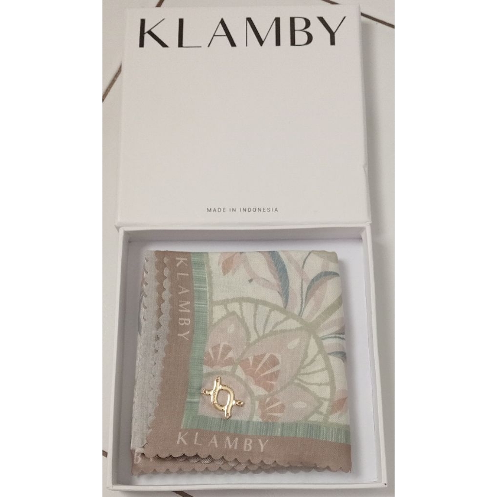 Asha Scarf by Wearing Klamby ( Ash Brown )