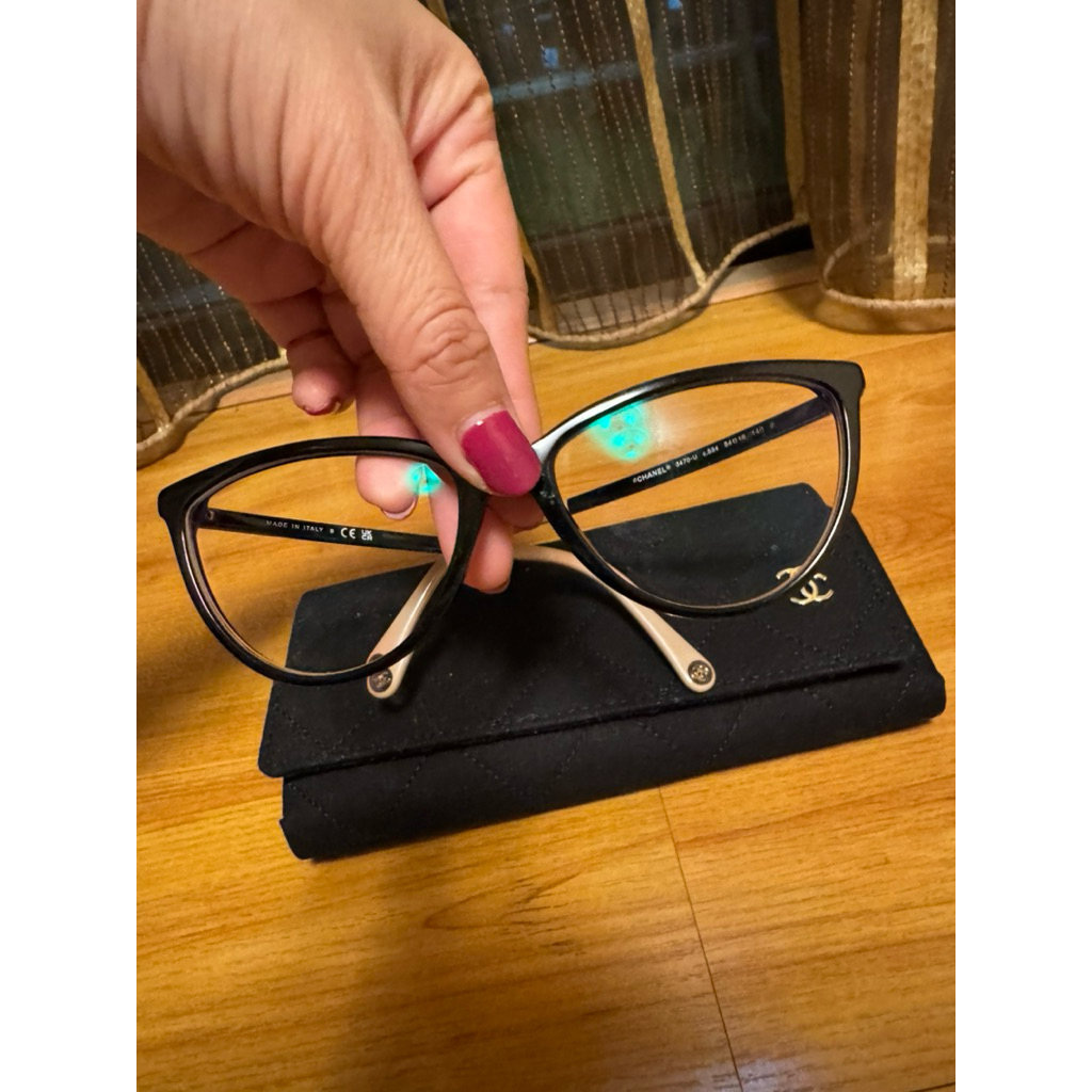 Preloved FRAME KACAMATA CHANEL model mini cat eye (beli di optik seis signature pakuwon surabaya)