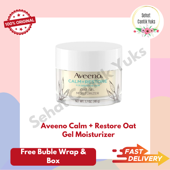 Aveeno Calm Restore Oat Gel Facial Moisturizer 48 Gr