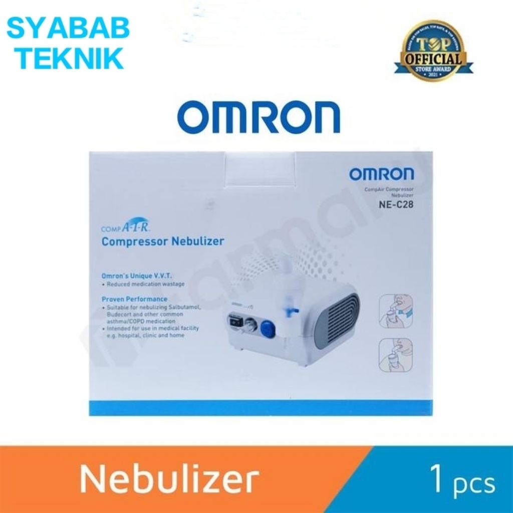 Omron Compressor Nebulizer NE-C28 - Alat Medis