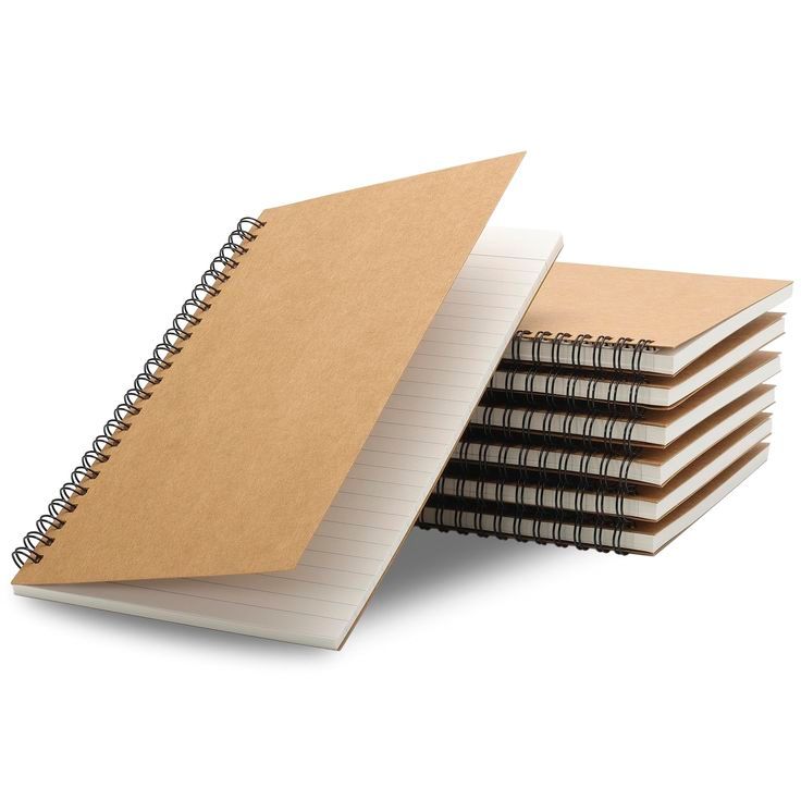 Sketchbook A5 100 halaman 50 lembar /3 varian isi bookpaper cream/Brown paper/hvs putih