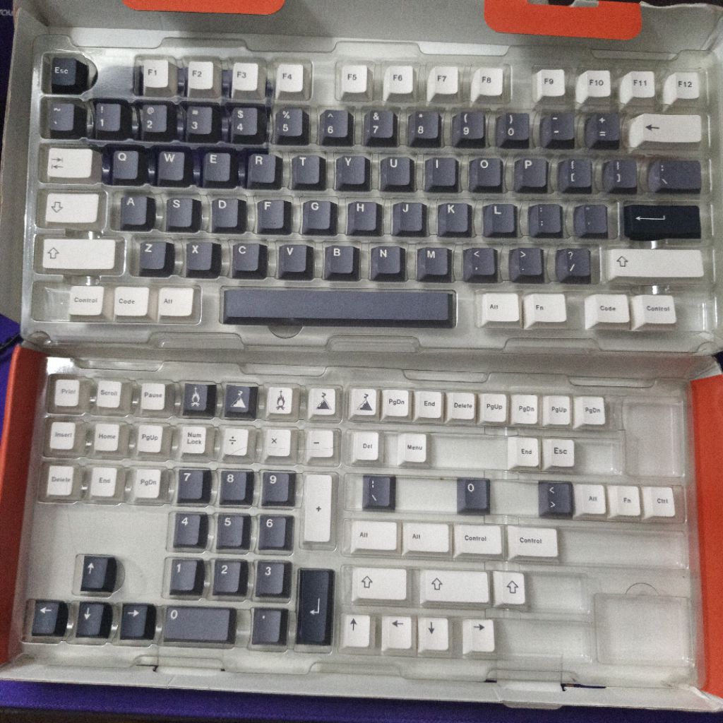 Keycaps GMK Ashes Clone | Cherry Profile | Mechanical Keyboard