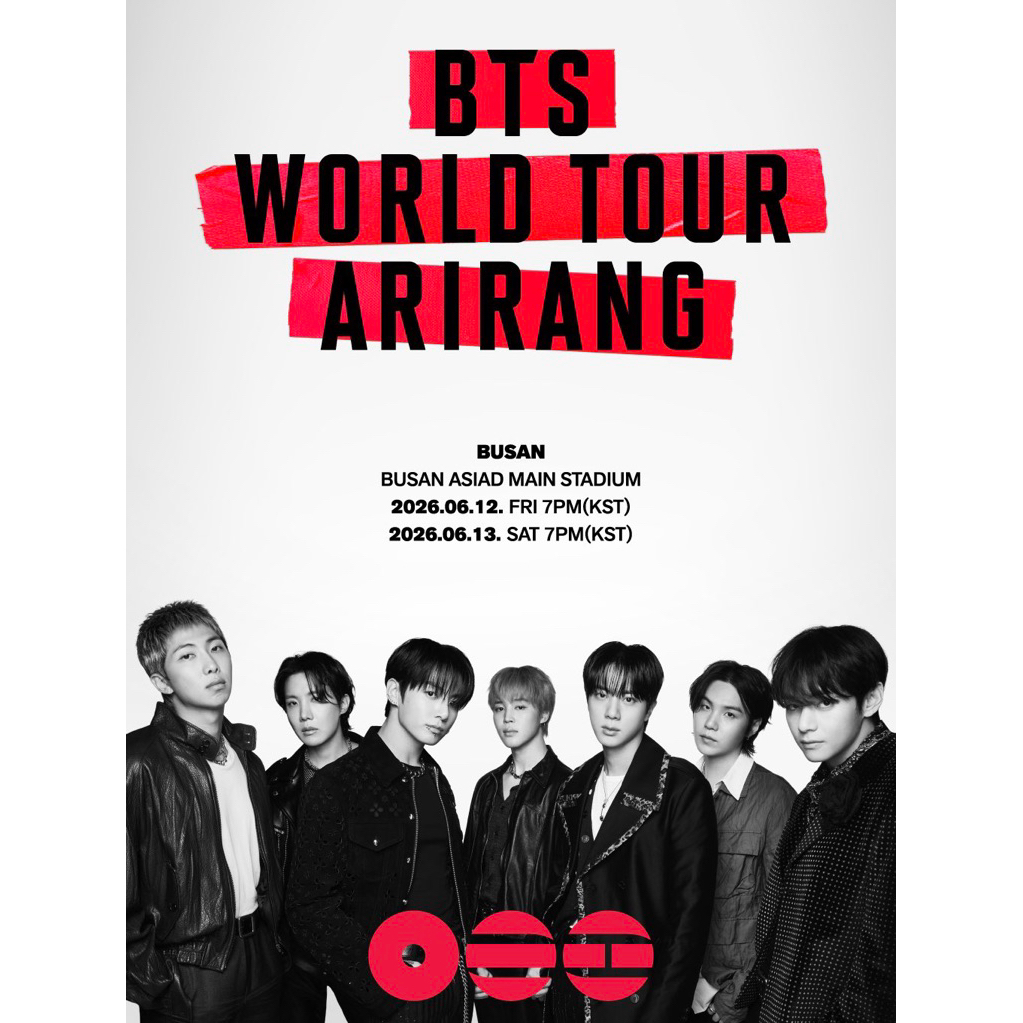 SHARING NOBAR ONLINE BTS WORLD TOUR ARIRANG IN BUSAN 2026