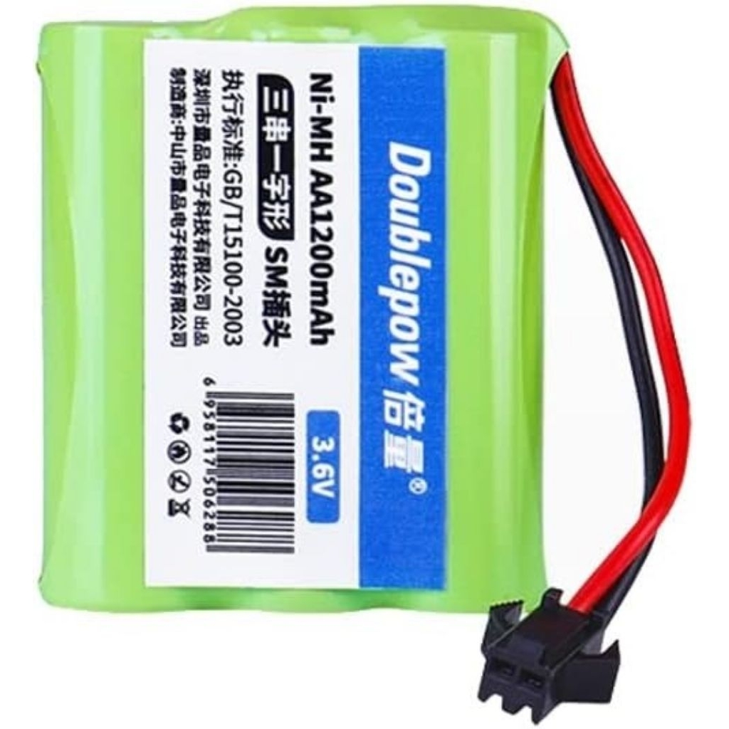 BATERAI MOBIL REMOT RC CAS CASAN BATTERY PACK 1200 MAH  BATRE CHARGER MAINAN ANAK |1615