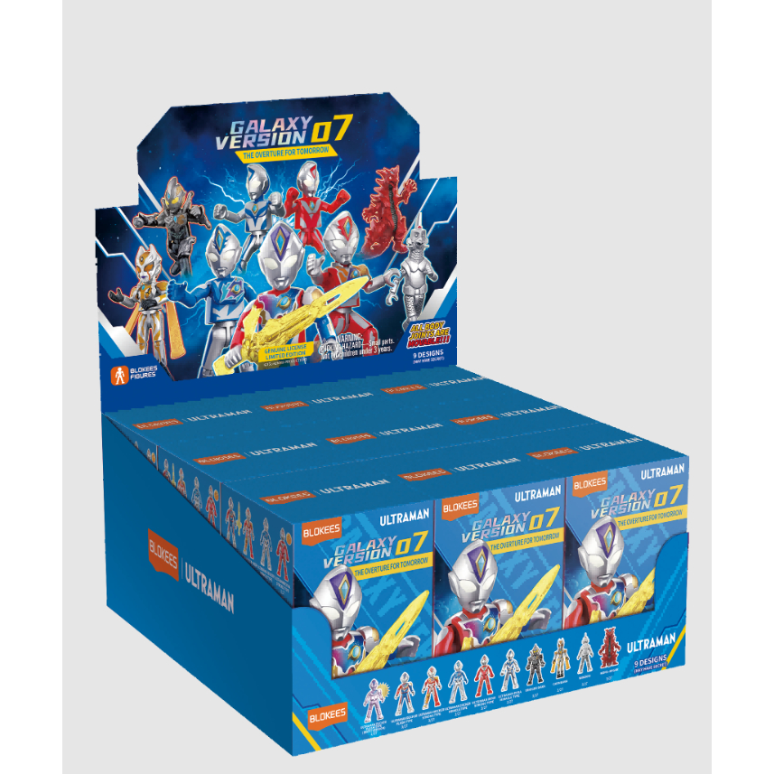 Ultraman Galaxy Version 07 The Overture For Tomorrow - Blokees Ultraman GV07 Mainan Action Figure