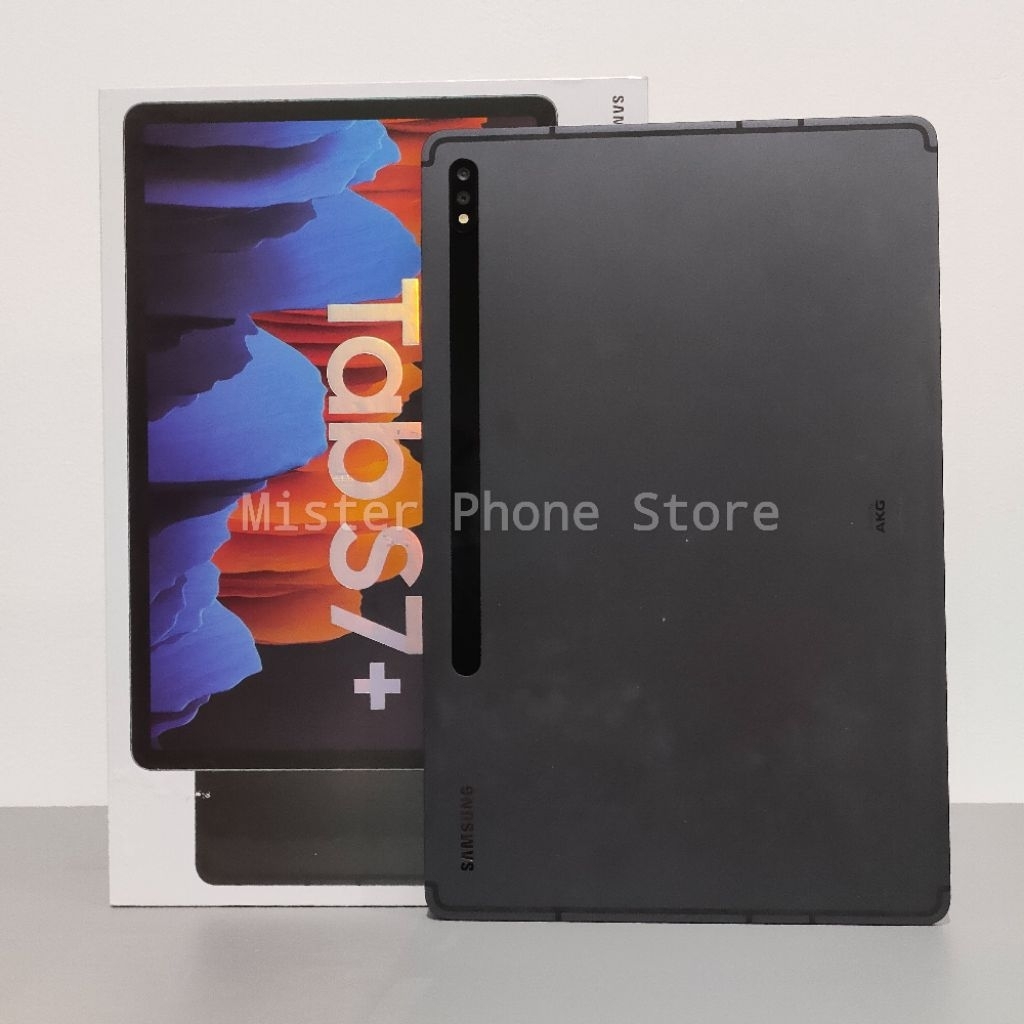 Samsung Galaxy Tab S7 Plus 8/256 GB Ex Resmi SEIN Indonesia Second Bekas Original - Check Deskripsi