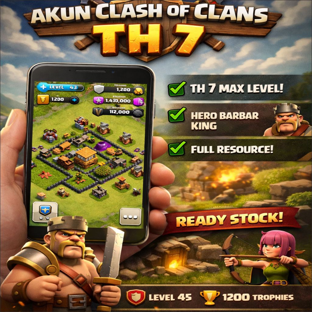 Clash Of Clans TH 7