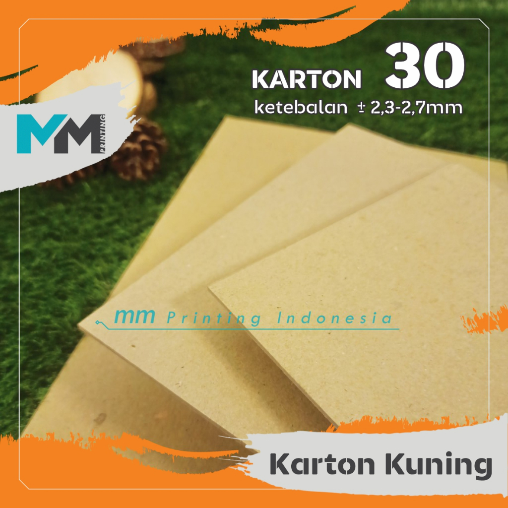 [isi10pcs][A5] Yellow Board 30(1500gsm)/Karton tebal 30/Karton Hard board/Karton Hard cover