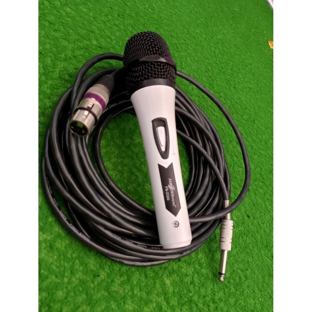 mik bulus body full besi kabel 10 meter