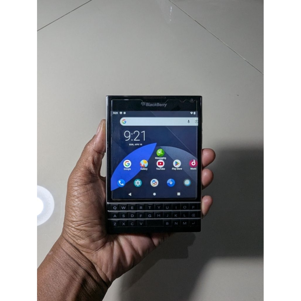 Blackberry Passport, Upgraded Android 11, Black Edition, Semua Fungsi Normal, Sinyal ON