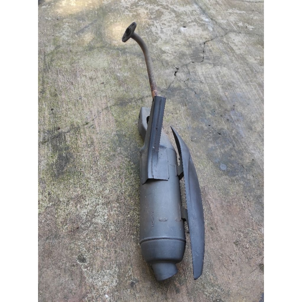knalpot kenalpot ori Yamaha fino 125 BJ8 pnp mio m3 original second
