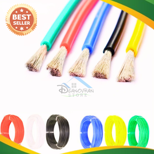 Kabel AWG 18 Merah,Kuning Serabut Putih/Kabel AWG Harga Permeteran