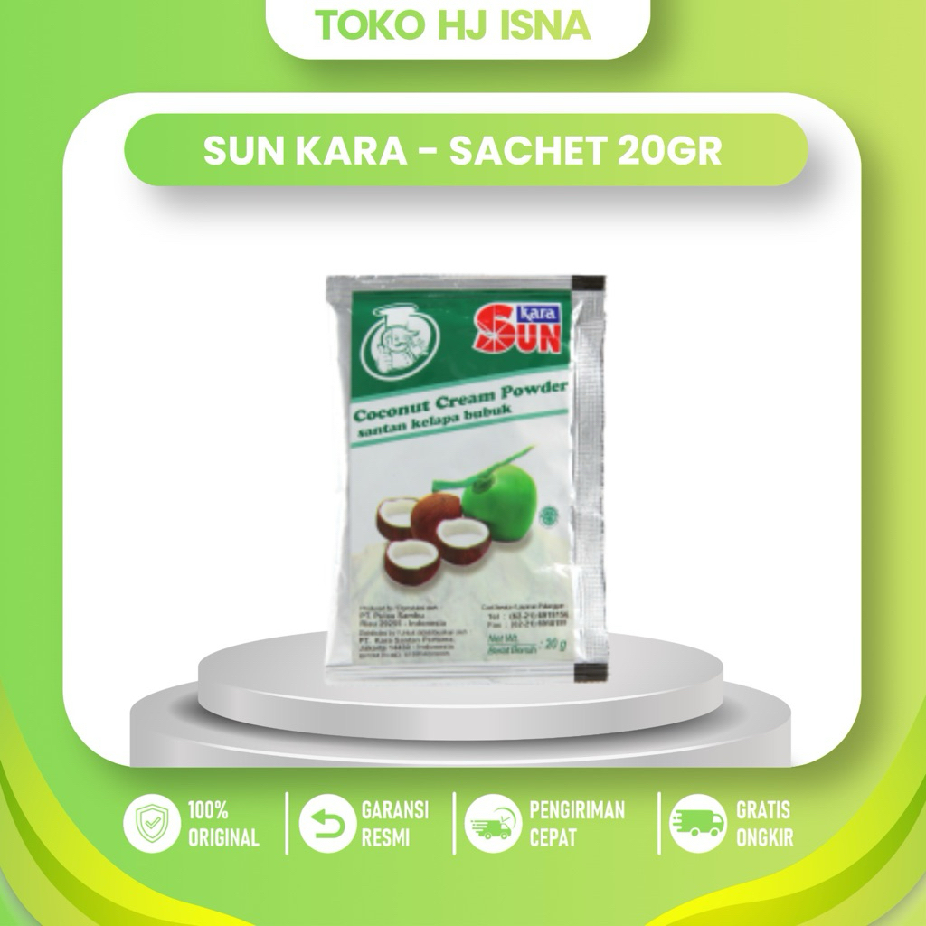 Santan Bubuk Sun Kara- Sachet 20gr