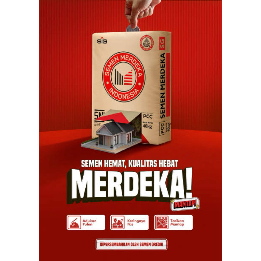SEMEN MERDEKA 40kg 1zak
