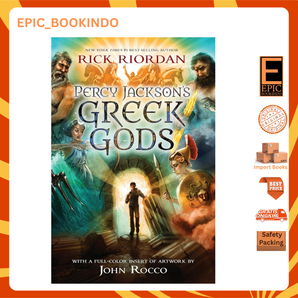 Percy Jackson's Greek Gods - ISBN 9781484712375