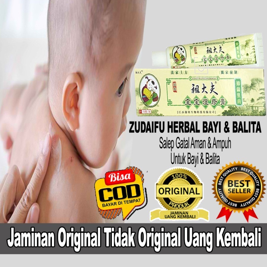 ORIGINAL SALEP ZUDIFU / ANAK 1-5 TH UNTUK GATAL IRITASI CACAR AIR CACAR ULAR DLL