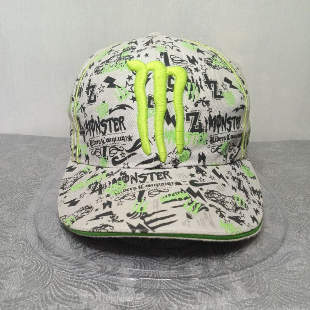 Topi Fitted MONSTER Energy second original