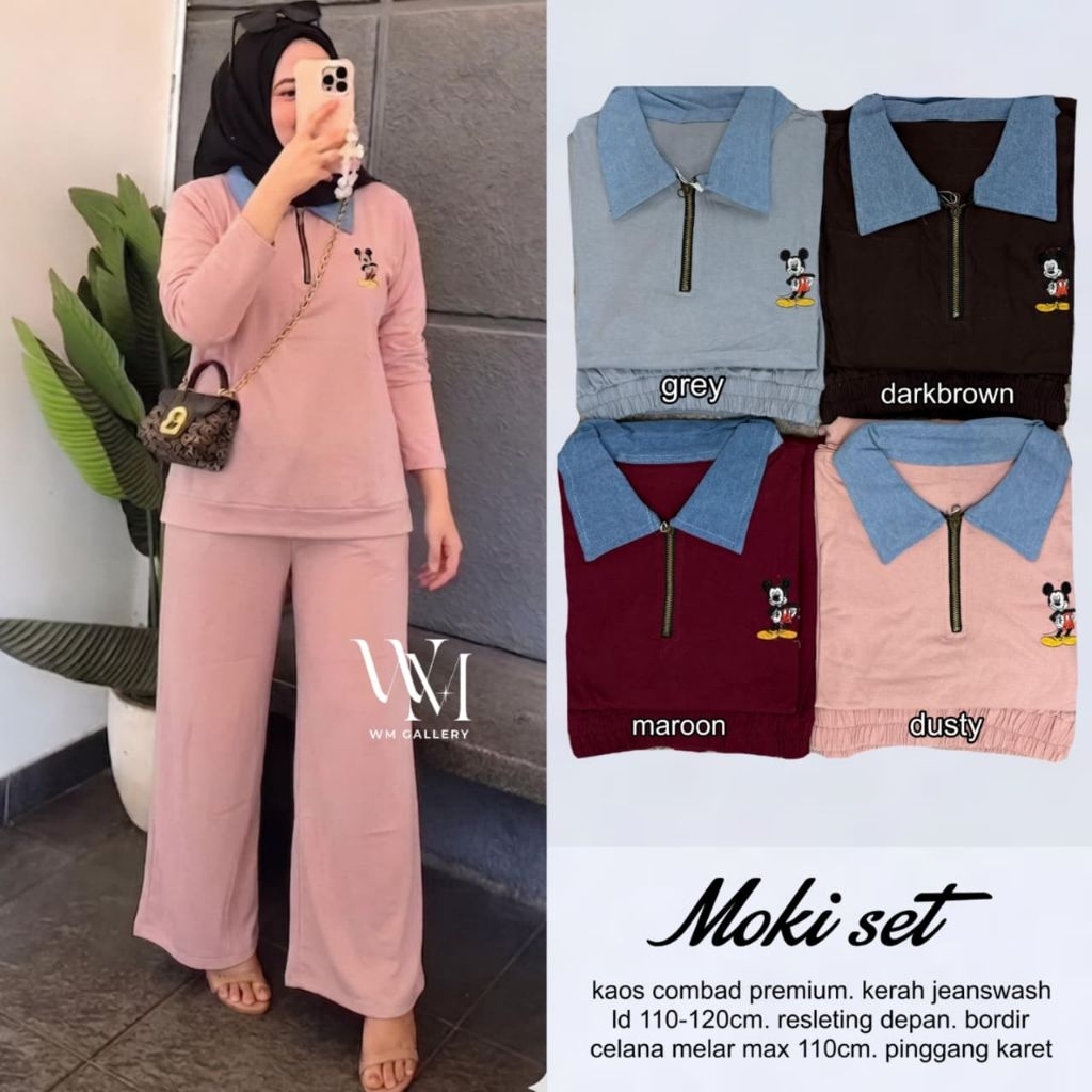 tirta set sporty set baju olahraga by belwis baju olahraga muslimah baju sepeda wanita setelan wanit