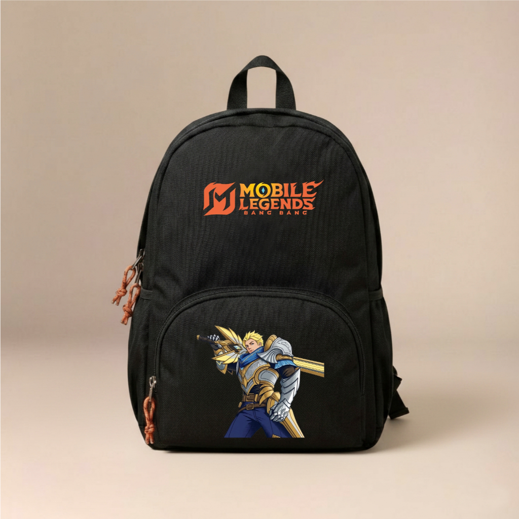 Catenzo - Tas Ransel Sekolah Anak Laki-Laki Casual Kasual Ransel Kantong Ori Original Produk Lokal T
