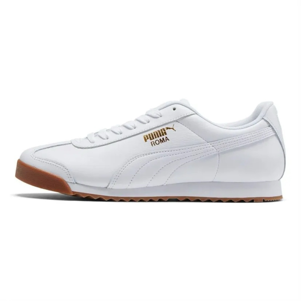 PUMA ROMA CLASSIC WHITE GUM LEATHER BNIB RESMI
