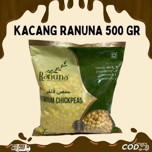 KACANG RANUNA 500 GRAM KACANG ARAB PANGGANG KACANG ARAB GURIH DAN RENYAH ASLI ORIGINAL